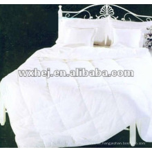 100% Baumwolle weiß gesteppte Bettdecke Bettwäsche